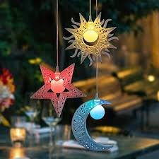 Moon & Stars Hanging Wind Chime